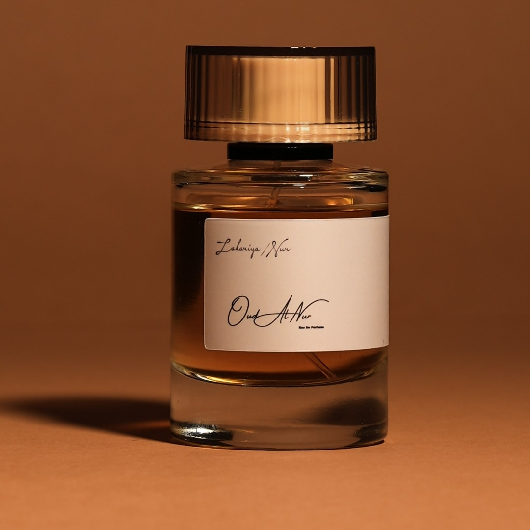 Oud Al Nur 50ml perfume bottle by Zakariya Nur, smooth approachable oud fragrance