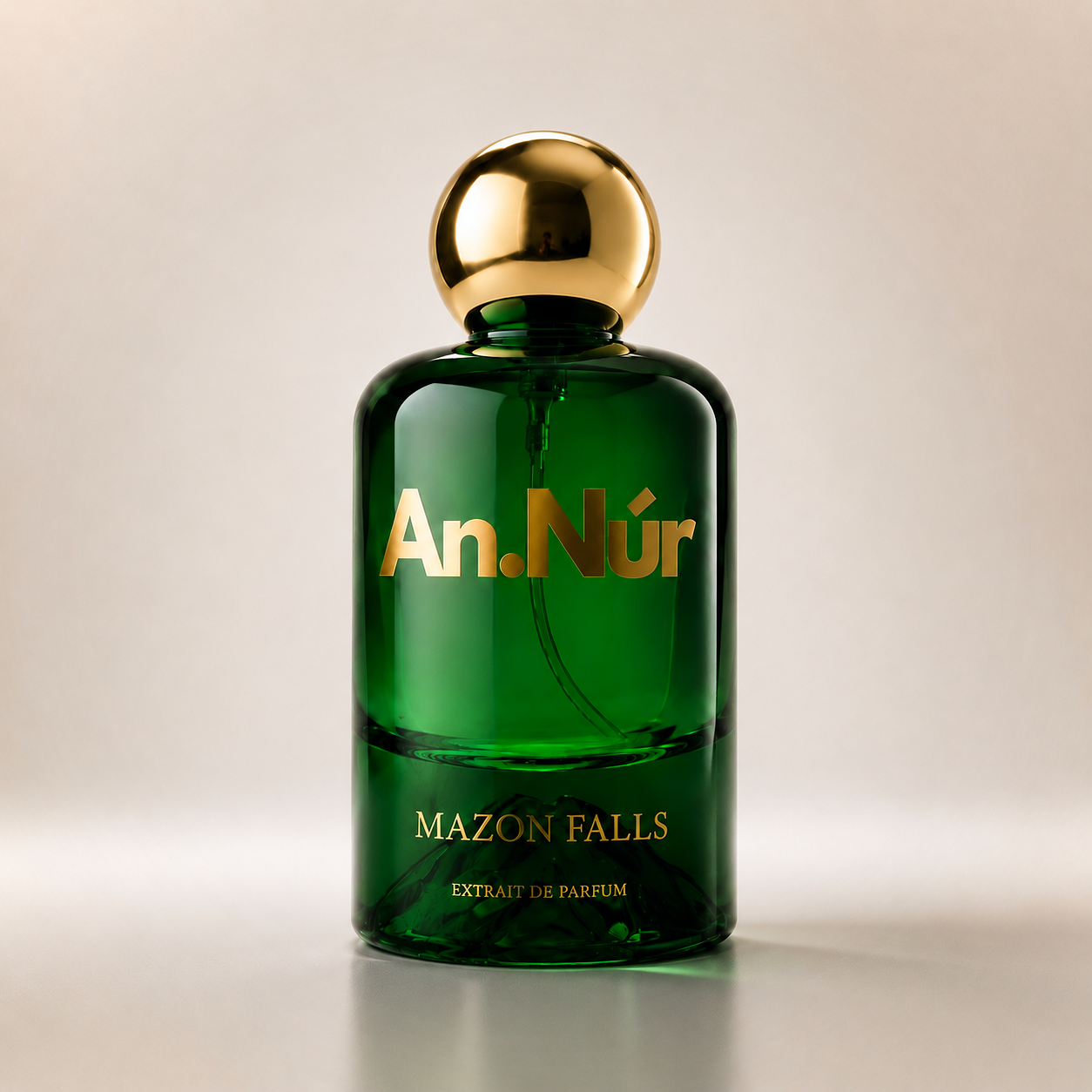 Mazon Falls 50ml perfume bottle by An Núr, smooth woody oud amber fragrance